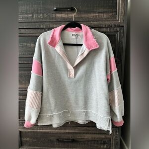 Bucket list size small vneck sweater